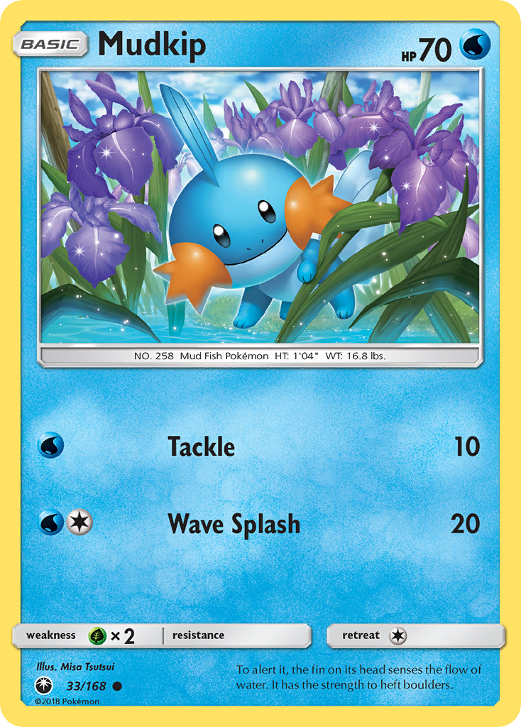 Mudkip (33/168) [Sun & Moon: Celestial Storm] | Mega City Incorporated