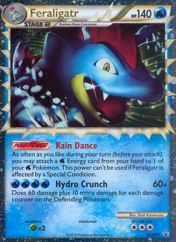 Feraligatr (HGSS07) [HeartGold & SoulSilver: Black Star Promos] | Mega City Incorporated