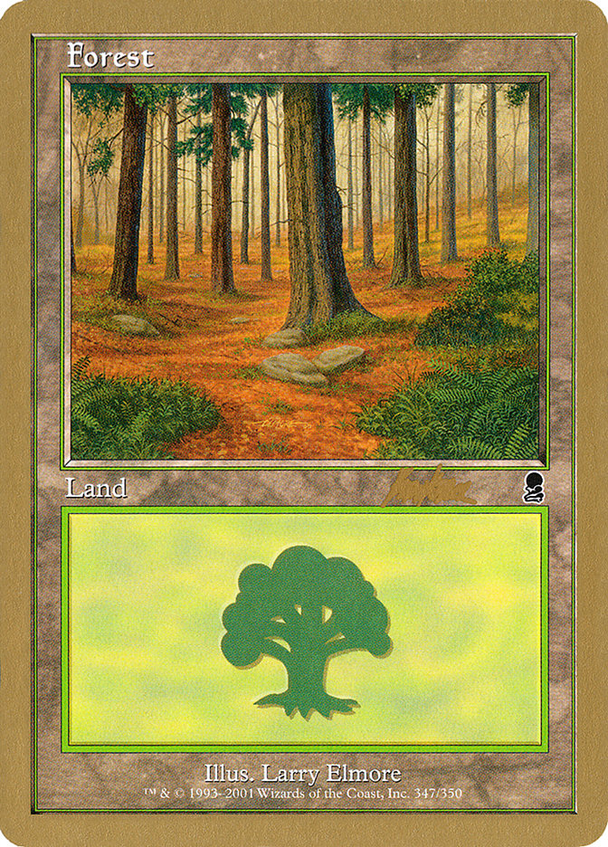 Forest (bk347) (Brian Kibler) [World Championship Decks 2002] | Mega City Incorporated