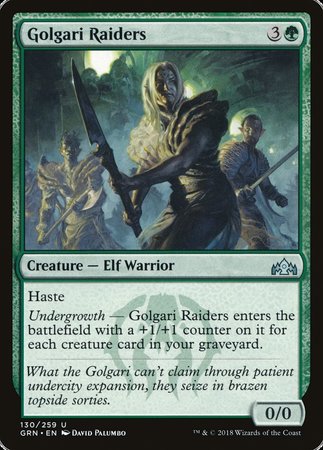 Golgari Raiders [Guilds of Ravnica] | Mega City Incorporated