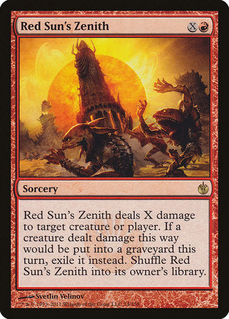 Red Sun's Zenith [Mirrodin Besieged] | Mega City Incorporated