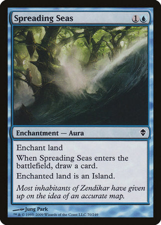 Spreading Seas [Zendikar] | Mega City Incorporated