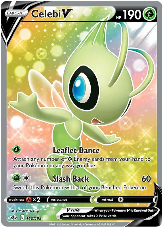 Celebi V (160/198) [Sword & Shield: Chilling Reign] | Mega City Incorporated