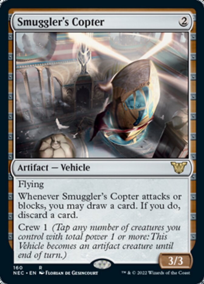 Smuggler's Copter [Kamigawa: Neon Dynasty Commander] | Mega City Incorporated