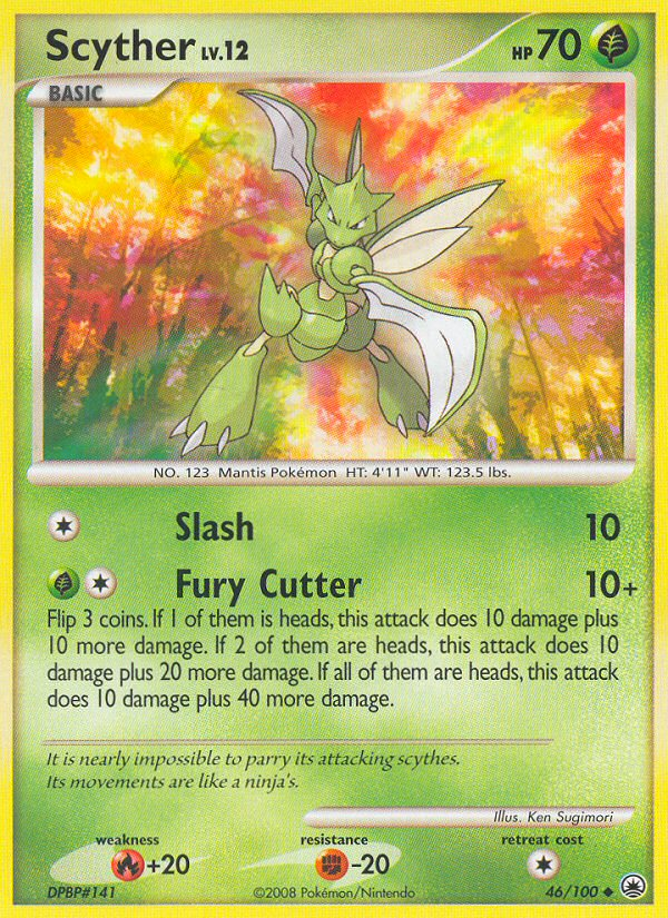 Scyther (46/100) [Diamond & Pearl: Majestic Dawn] | Mega City Incorporated