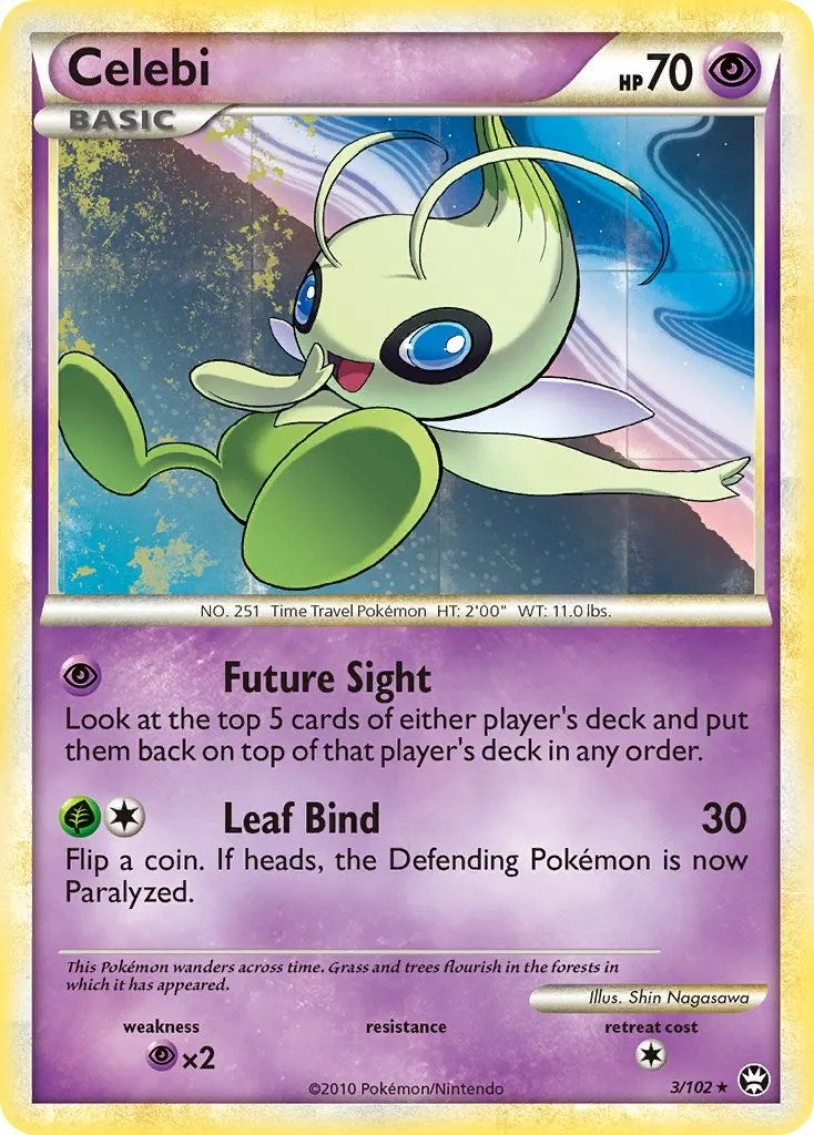 Celebi (3/102) (Movie Exclusive) [HeartGold & SoulSilver: Triumphant] | Mega City Incorporated