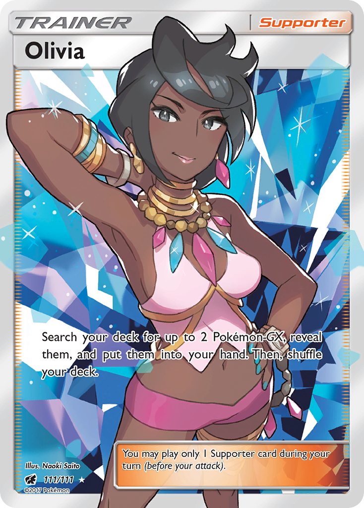 Olivia (111/111) [Sun & Moon: Crimson Invasion] | Mega City Incorporated