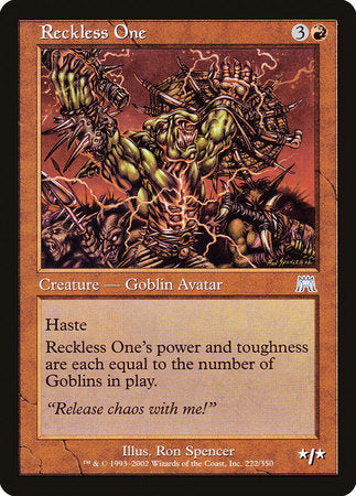 Reckless One [Onslaught] | Mega City Incorporated