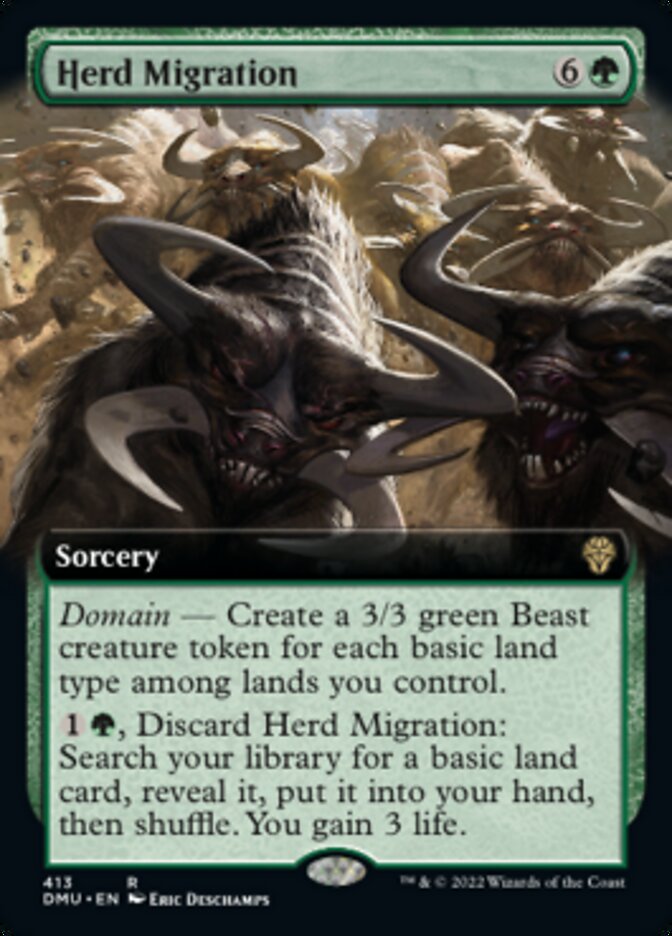 Herd Migration (Extended Art) [Dominaria United] | Mega City Incorporated
