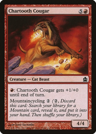 Chartooth Cougar [Commander 2011] | Mega City Incorporated