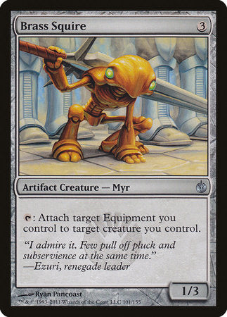 Brass Squire [Mirrodin Besieged] | Mega City Incorporated