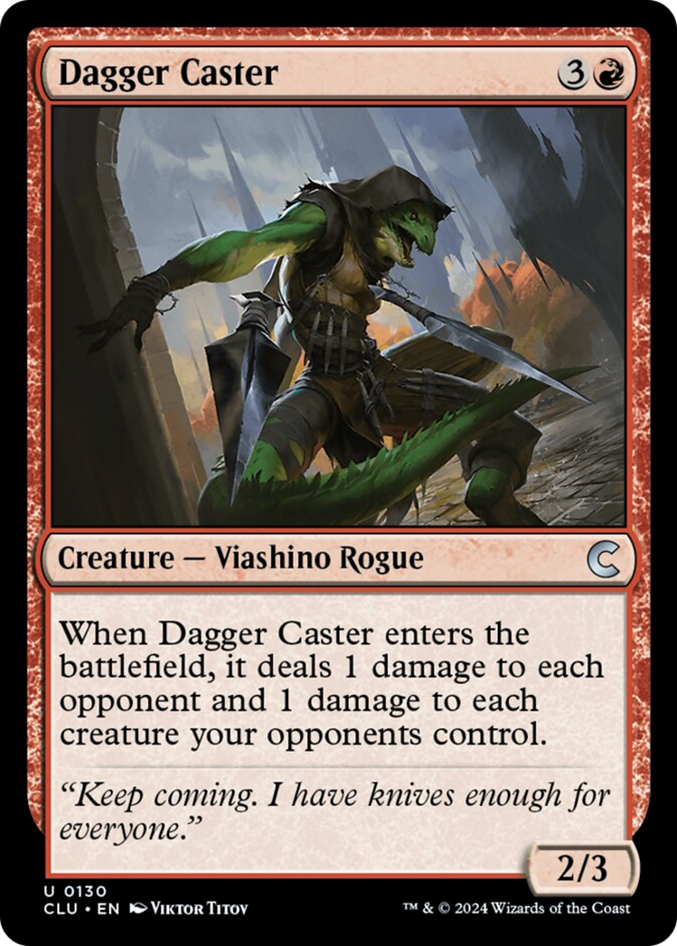 Dagger Caster [Ravnica: Clue Edition] | Mega City Incorporated