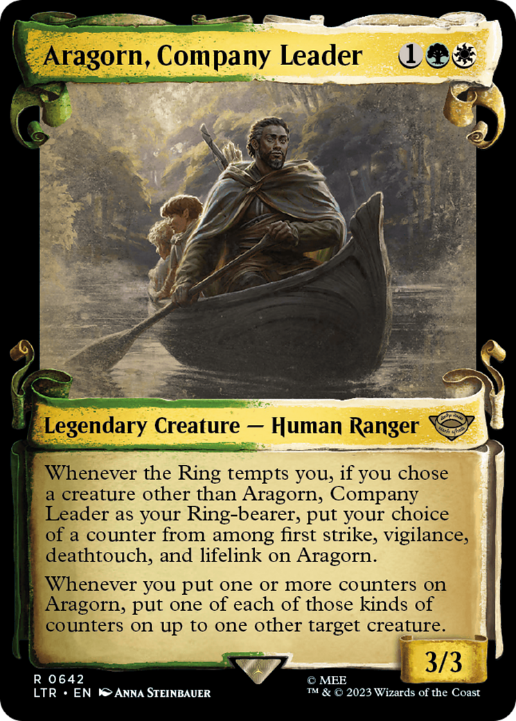 Aragorn, Company Leader [The Lord of the Rings: Tales of Middle-Earth Showcase Scrolls] | Mega City Incorporated