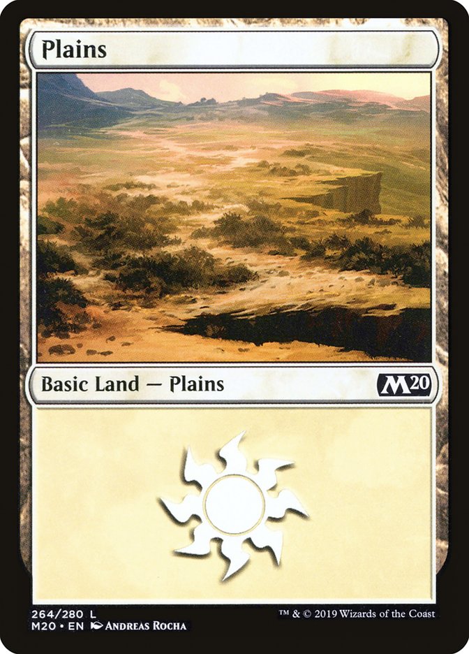 Plains (#264) [Core Set 2020] | Mega City Incorporated