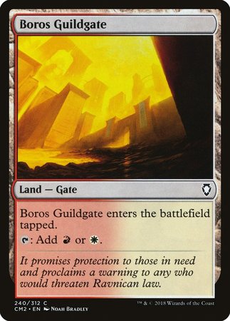 Boros Guildgate [Commander Anthology Volume II] | Mega City Incorporated