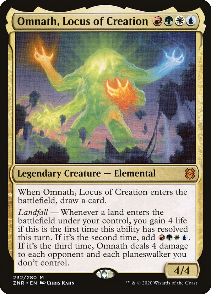 Omnath, Locus of Creation [Zendikar Rising] | Mega City Incorporated