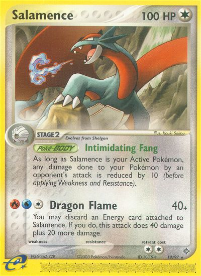 Salamence (19/97) [EX: Dragon] | Mega City Incorporated