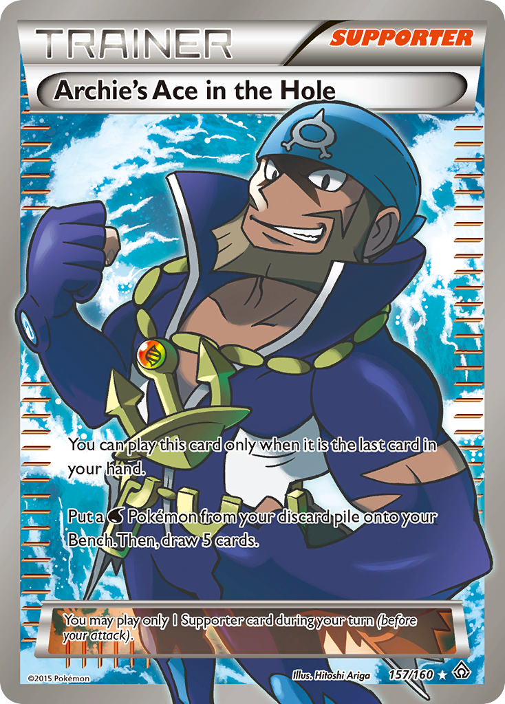 Archie's Ace in the Hole (157/160) [XY: Primal Clash] | Mega City Incorporated