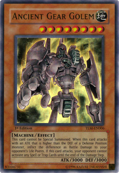 Ancient Gear Golem [TLM-EN006] Ultra Rare | Mega City Incorporated