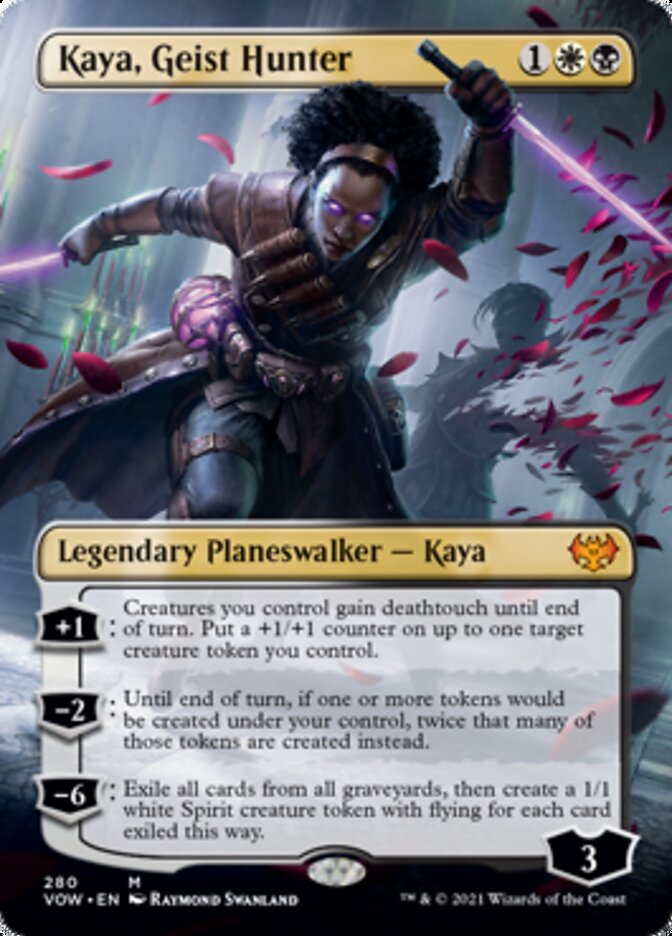 Kaya, Geist Hunter (Borderless) [Innistrad: Crimson Vow] | Mega City Incorporated