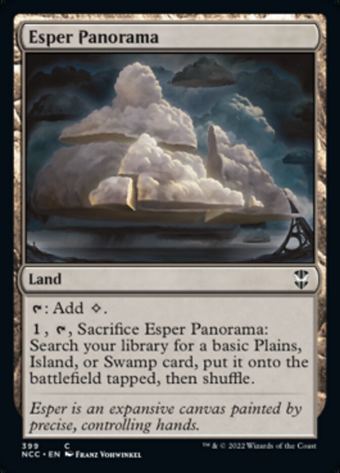 Esper Panorama [Streets of New Capenna Commander] | Mega City Incorporated