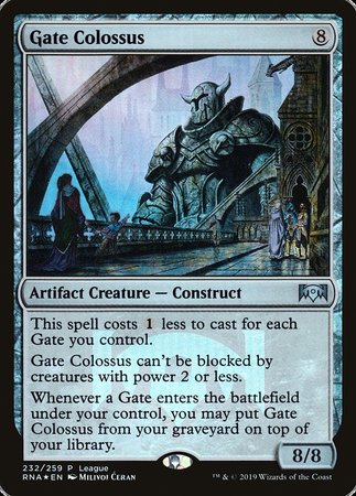 Gate Colossus [Ravnica Allegiance Promos] | Mega City Incorporated