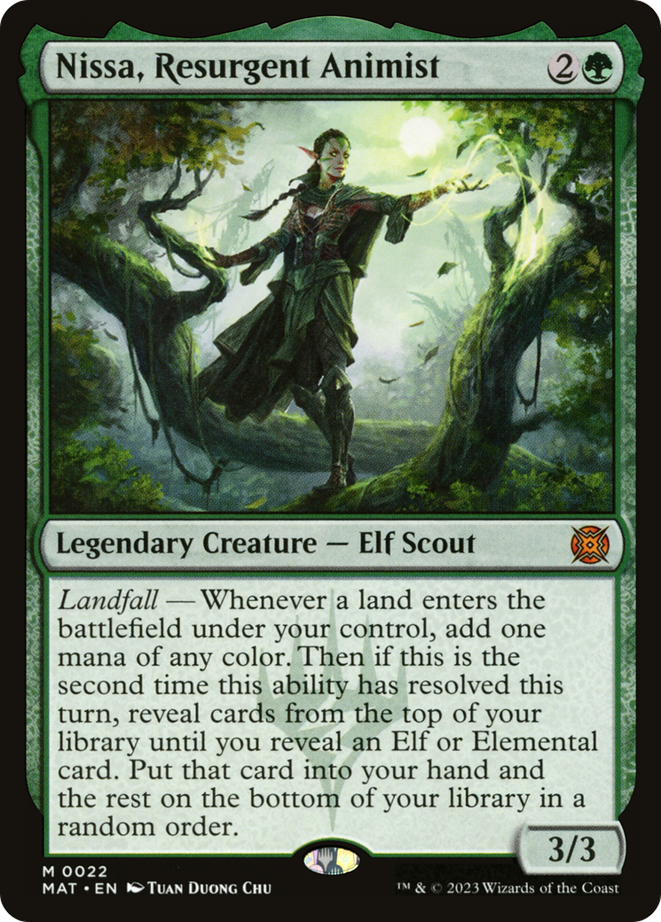 Nissa, Resurgent Animist [March of the Machine: The Aftermath] | Mega City Incorporated