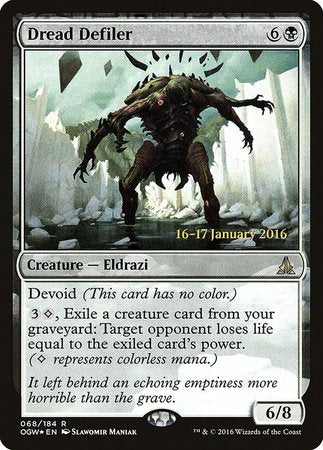 Dread Defiler [Oath of the Gatewatch Promos] | Mega City Incorporated