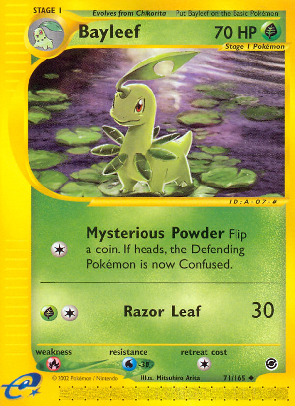 Bayleef (71/165) [Expedition: Base Set] | Mega City Incorporated