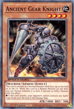 Ancient Gear Knight [SGX1-END10] Common | Mega City Incorporated