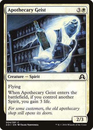 Apothecary Geist [Shadows over Innistrad] | Mega City Incorporated