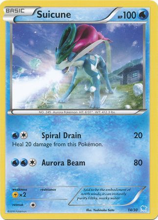 Suicune (14/30) [XY: Trainer Kit 3 - Suicune] | Mega City Incorporated