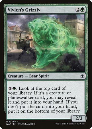 Vivien's Grizzly [War of the Spark] | Mega City Incorporated