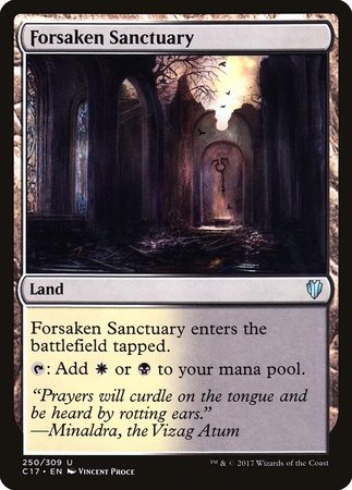 Forsaken Sanctuary [Commander 2017] | Mega City Incorporated