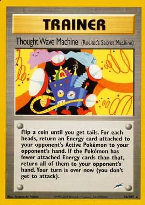 Thought Wave Machine (96/105) (Rocket's Secret Machine) [Neo Destiny Unlimited] | Mega City Incorporated