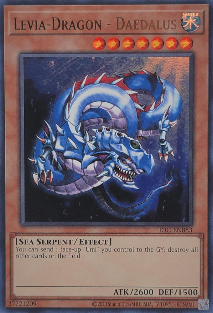 Levia-Dragon - Daedalus (25th Anniversary) [IOC-EN083] Ultra Rare | Mega City Incorporated