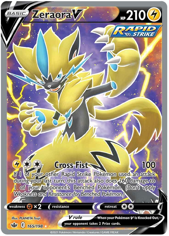 Zeraora V (165/198) [Sword & Shield: Chilling Reign] | Mega City Incorporated