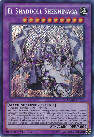 El Shaddoll Shekhinaga [NECH-EN049] Secret Rare | Mega City Incorporated