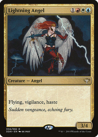 Lightning Angel [Duel Decks: Speed vs. Cunning] | Mega City Incorporated