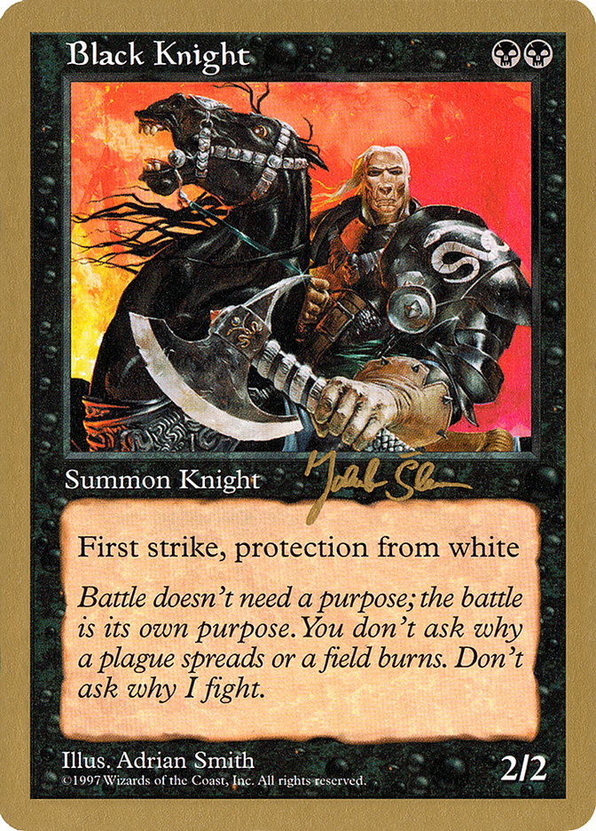 Black Knight (Jakub Slemr) [World Championship Decks 1997] | Mega City Incorporated