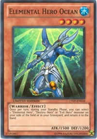 Elemental HERO Ocean [CT07-EN018] Super Rare | Mega City Incorporated