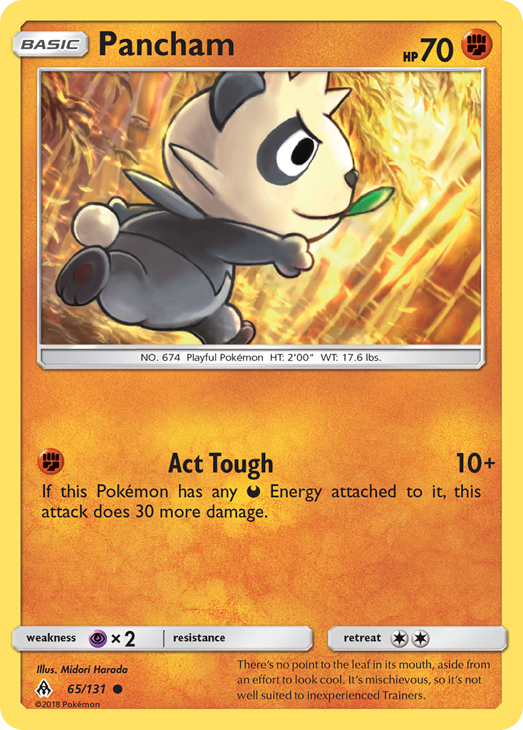 Pancham (65/131) [Sun & Moon: Forbidden Light] | Mega City Incorporated