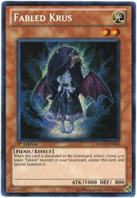 Fabled Krus [HA03-EN002] Secret Rare | Mega City Incorporated