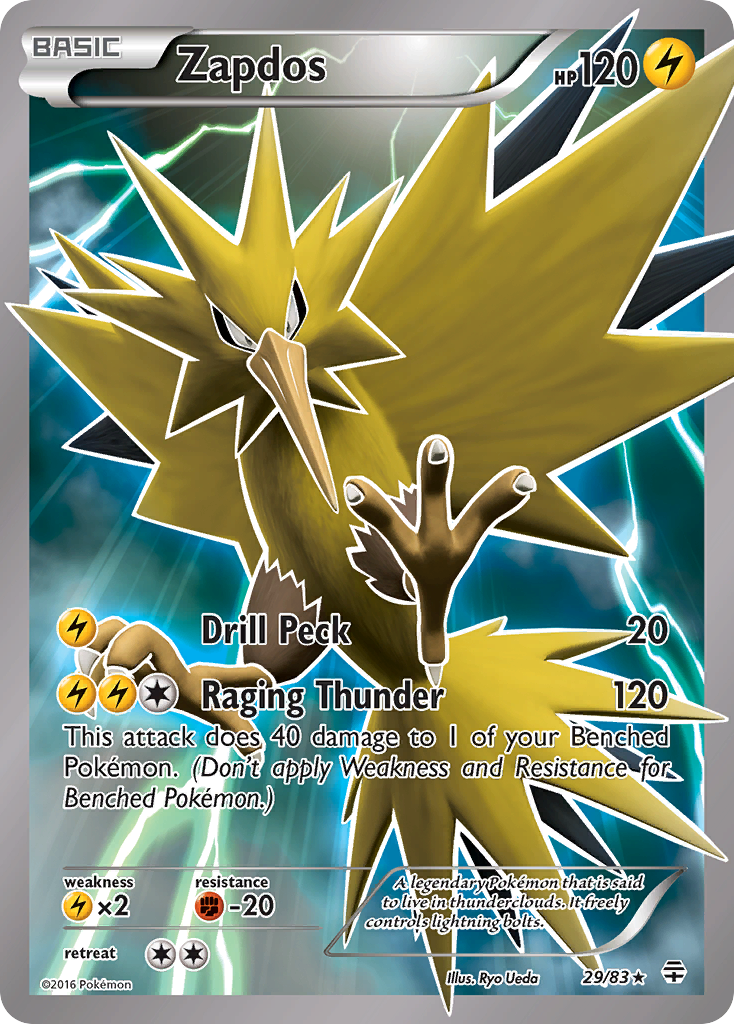 Zapdos (29/83) [XY: Generations] | Mega City Incorporated