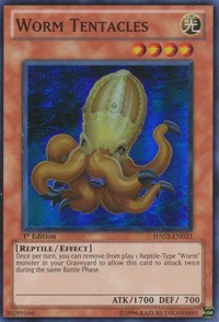 Worm Tentacles [HA03-EN023] Super Rare | Mega City Incorporated