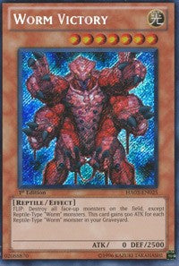 Worm Victory [HA03-EN025] Secret Rare | Mega City Incorporated