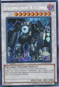 Locomotion R-Genex [HA03-EN029] Secret Rare | Mega City Incorporated