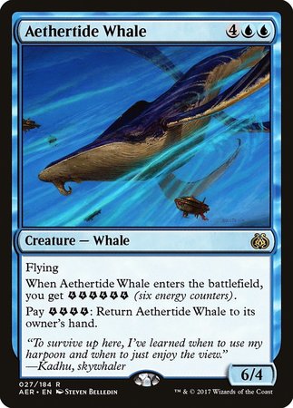 Aethertide Whale [Aether Revolt] | Mega City Incorporated