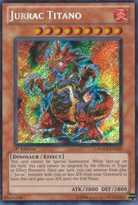 Jurrac Titano [HA03-EN039] Secret Rare | Mega City Incorporated