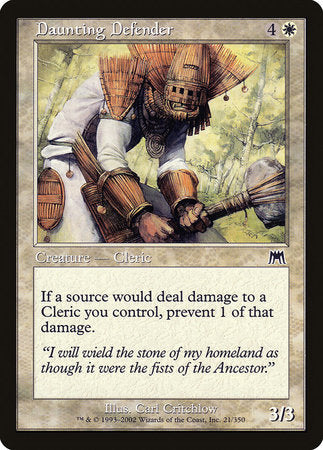 Daunting Defender [Onslaught] | Mega City Incorporated